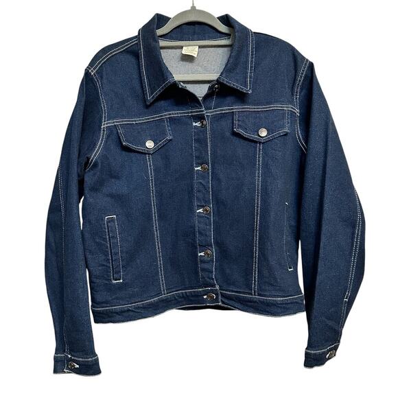 Vintage Commemorative Edition Denim Jacket NYC Twin Towers Women’s‎ 13/14 - Picture 2 of 9